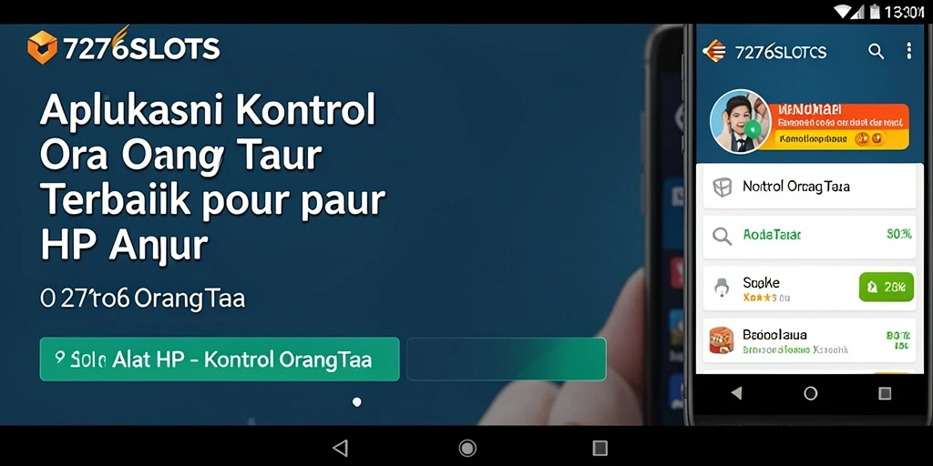 Tampilan antarmuka 7276SLOTS untuk kontrol orang tua yang intuitif dan mudah digunakan.
