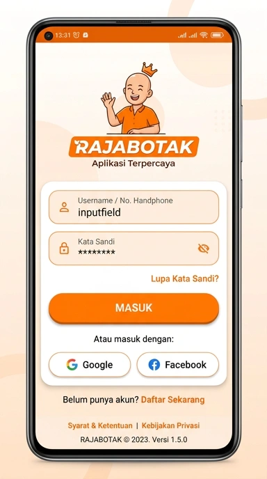 Masuk ke Akun Rajabotak dengan Mudah dan Cepat